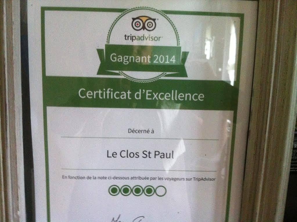 Le Clos Saint Paul Hotel Tourny Екстериор снимка